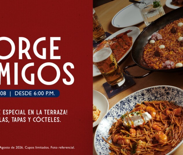 JORGE & AMIGOS – RAFAEL ROSELLO Y TEAM A COMER