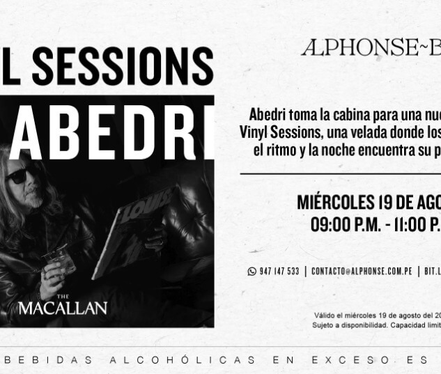 VINIL SESSIONS FT. ABEDRI