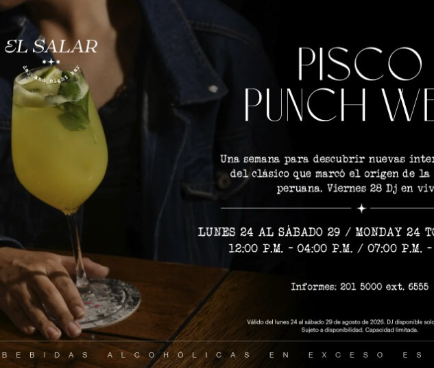 PISCO PUNCH WEEK