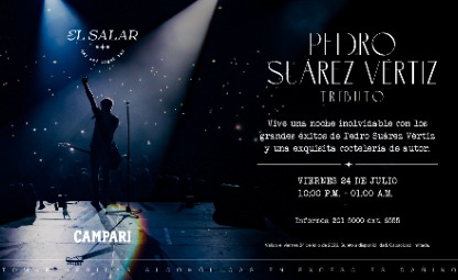 TRIBUTO PEDRO SUÁREZ VÉRTIZ