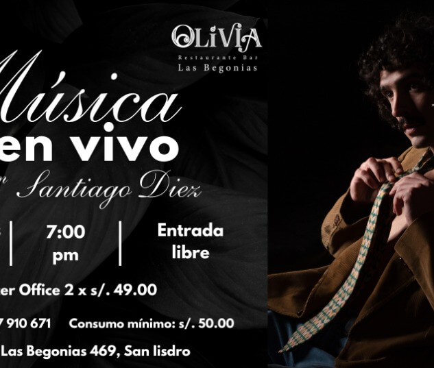 MÚSICA EN VIVO CON SANTIAGO DIEZ