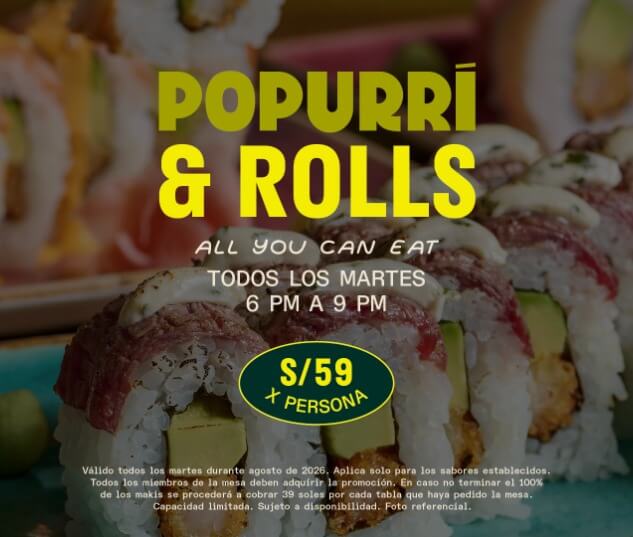 POPURRÍ & ROLLS 