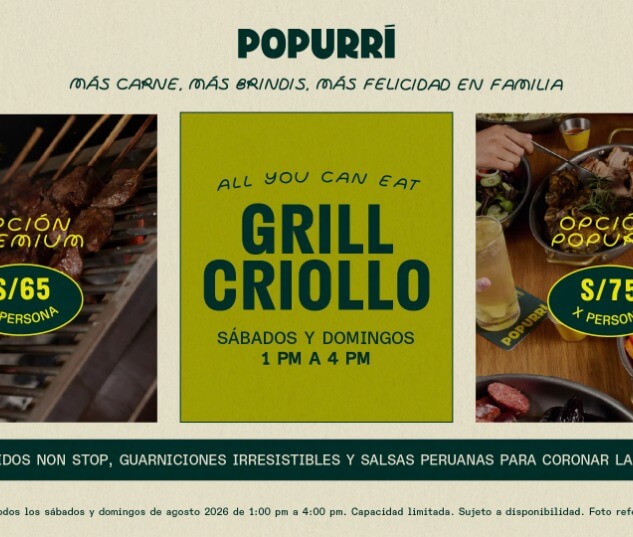 GRILL CRIOLLO ALL YOU CAN EAT