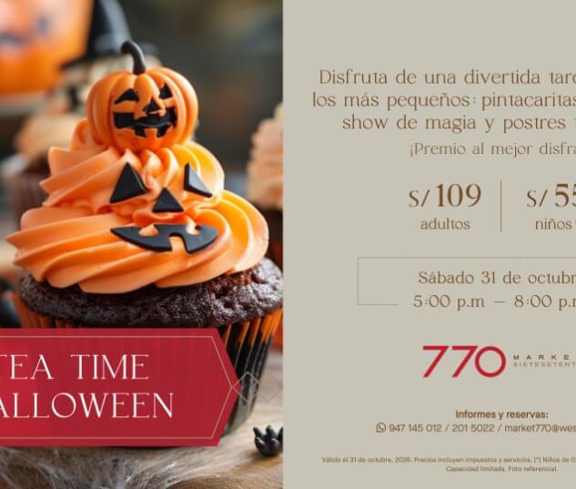TEA TIME HALLOWEEN